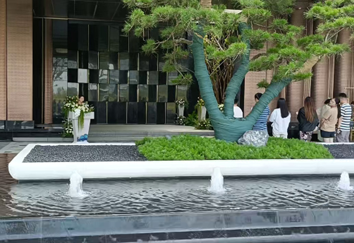 鱼池景观